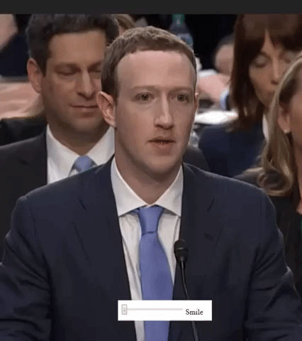 Mark Zuckerberg - We Run Ads - Gif